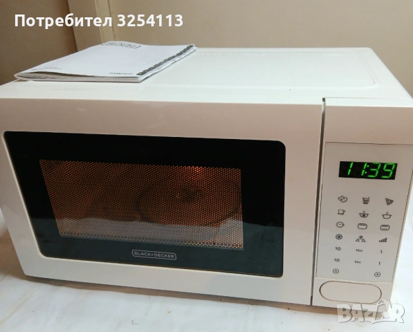 Фурна Black Decker с грил, снимка 3 - Микровълнови - 53589576