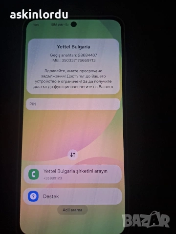 Samsung A56/A566B/DS -заключен от Yettel за части , снимка 4 - Samsung - 53461082