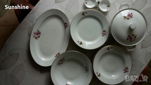 Чисто нов СЕРВИЗ ЗА ХРАНЕНЕ 17 части --> български порцелан , снимка 3 - Сервизи - 37761453