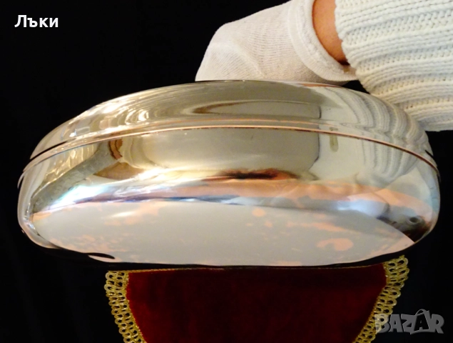 Посребрена медна бутилка за вода,манерка,бъклица,чиста червена мед. , снимка 6 - Антикварни и старинни предмети - 52121199