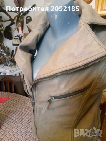 Кожен елек, снимка 3 - Елеци - 28190825