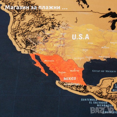 Скреч карта на света Travel Life, Delux - ЧЕРЕН ТУБИС, снимка 4 - Други стоки за дома - 28461942