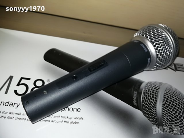 shure sm58 microphone-внос швеицария, снимка 8 - Микрофони - 28935663