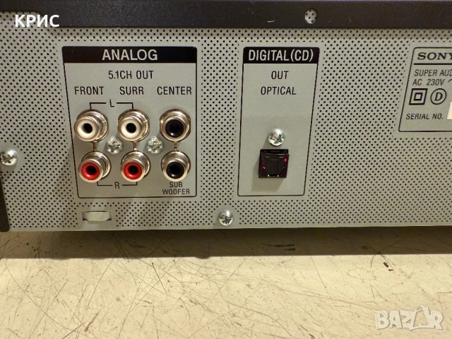 Super Audio CD Player Sony SCD-XE597, снимка 7 - Ресийвъри, усилватели, смесителни пултове - 51982004
