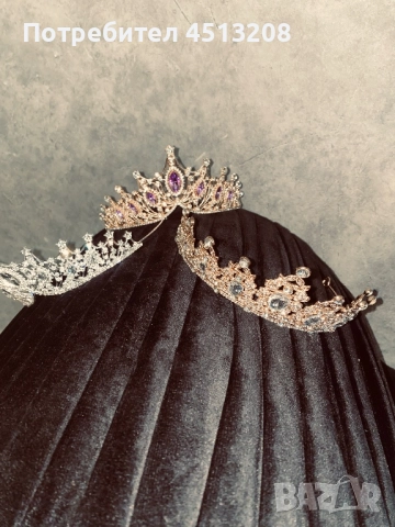Булчинска тиара, снимка 9 - Сватбени аксесоари - 52578903