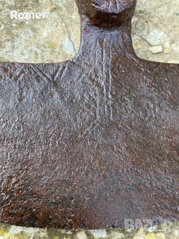 Стара ръчно кована мотика, снимка 3 - Антикварни и старинни предмети - 40604979