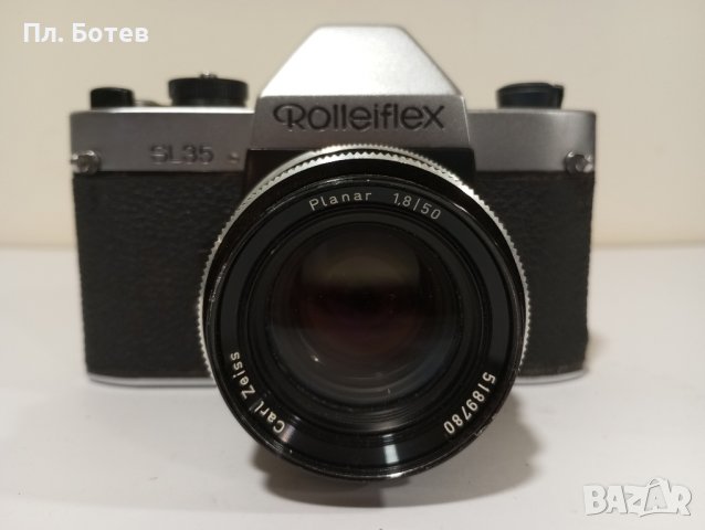 Фотоапарат Rolleiflex с обектив Carl Zeiss Planar 1.8/50