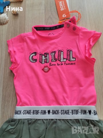 Рокля 68 см, снимка 3 - Бебешки рокли - 28510414