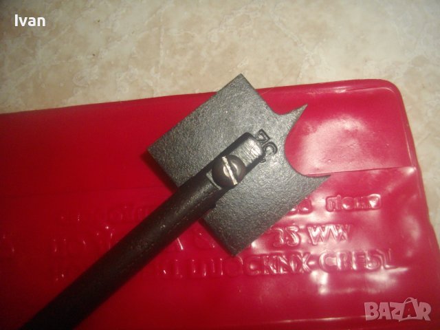 СССР/Руски Старо Качество-Комплект НОВИ Ръчни Плоски Свредла За Дърво-14-32мм-Държач-Инструментален, снимка 15 - Други инструменти - 43326097