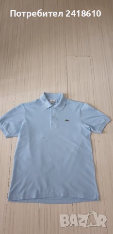 Lacoste Pique Cotton Classic Fit Mens Size 4 - M   ОРИГИНАЛ! Мъжка Тениска!, снимка 10 - Тениски - 50658485