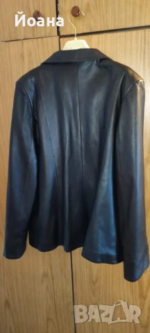 Дамско яке от естествена кожа XL, снимка 2 - Якета - 51071396