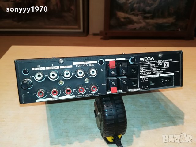 SOLD//поръчан-wega v33 hifi west germany 1704212027, снимка 10 - Ресийвъри, усилватели, смесителни пултове - 32586427