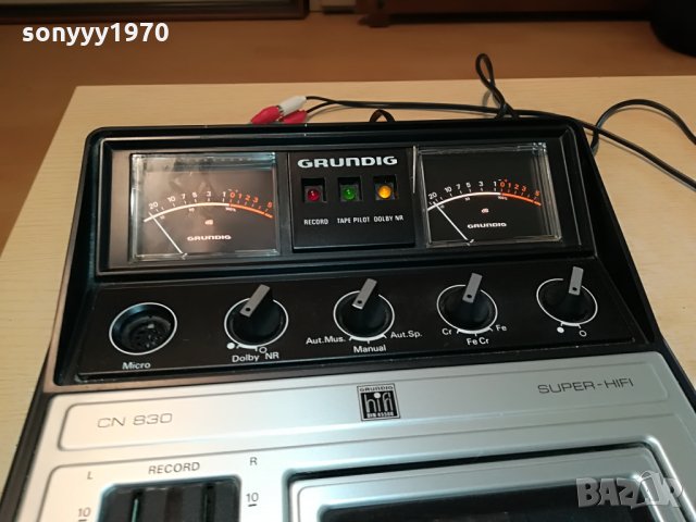 GRUNDIG CN830 HIFI DECK-MADE IN GERMANY 0106211736, снимка 9 - Декове - 33071406