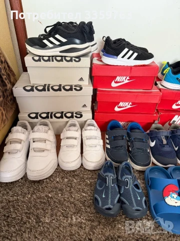 👟 Оригинални детски маратонки Adidas и Nike – отлично състояние! 👟, снимка 3 - Детски маратонки - 51235796