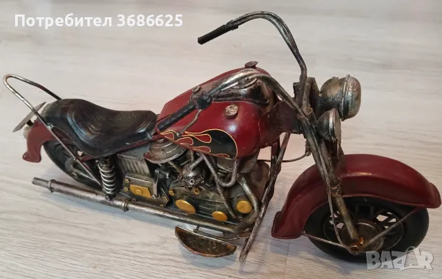 Метално моторче, снимка 4 - Други ценни предмети - 47835733