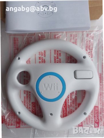 Wii Wheel RVL-024, снимка 5 - Аксесоари - 39043094