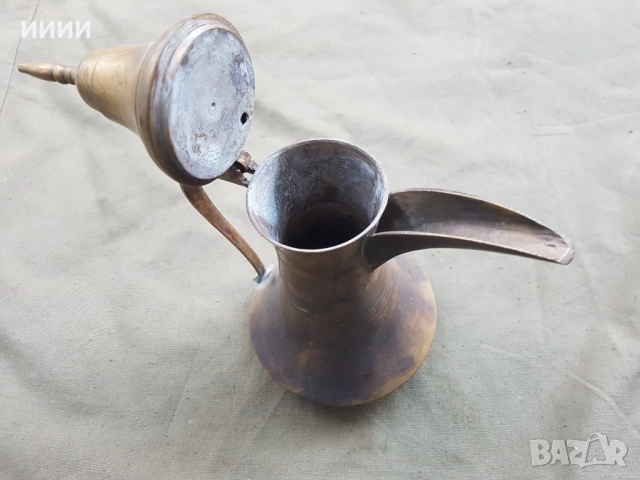 Османски ибрик чайник чаканка , снимка 2 - Антикварни и старинни предмети - 52221379
