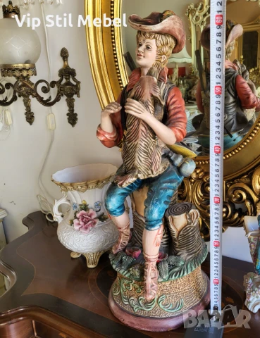Огромна антикварена статуетка , снимка 12 - Антикварни и старинни предмети - 50752240
