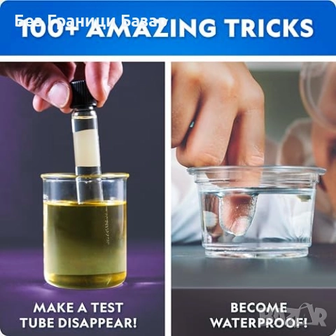 Нов детски NATIONAL GEOGRAPHIC научен STEM комплект с магия и експерименти, снимка 3 - Образователни игри - 52742319