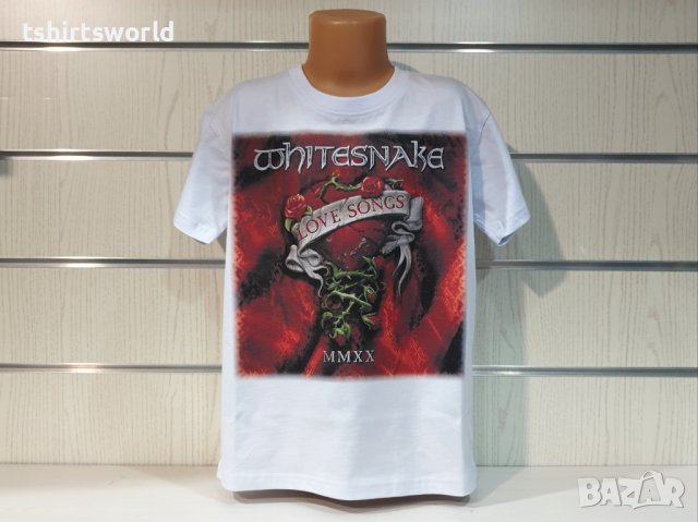 Нова детска тениска с дигитален печат на музикалната група Whitesnake - Love Songs, снимка 5 - Детски тениски и потници - 37177244