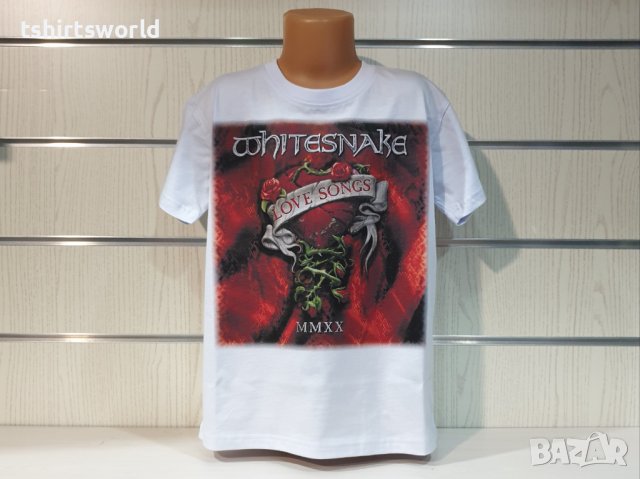 Нова детска тениска с дигитален печат на музикалната група Whitesnake - Love Songs, снимка 5 - Детски тениски и потници - 37177244