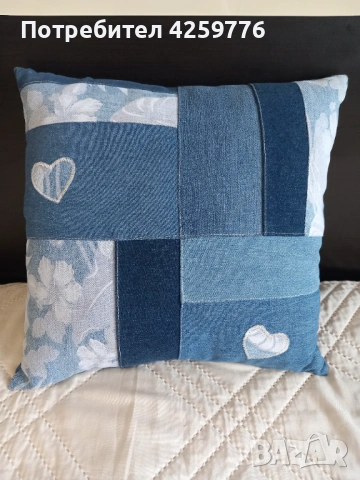 Декоративни възглавници- ръчно изработени НОВИ, снимка 5 - Декорация за дома - 53350160