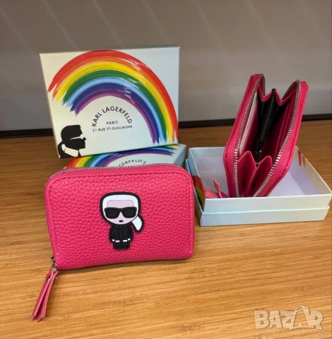 портмонета karl lagerfeld , снимка 6 - Портфейли, портмонета - 51404075