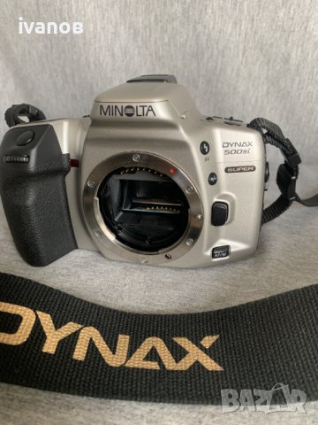 фотоапарат minolta dynax 500si, снимка 2 - Фотоапарати - 40312661