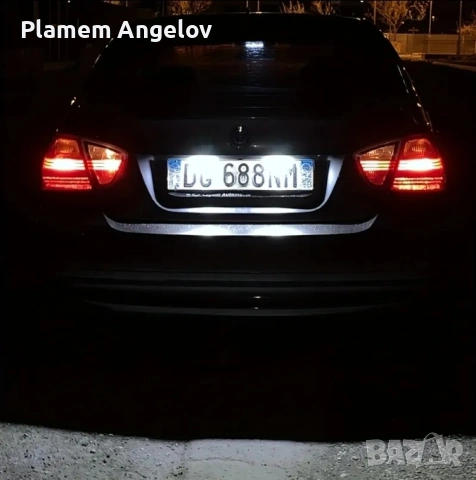 Лед свелини за регистрационен номер BMW-24 LED, CANBUS, бяла светлина, снимка 6 - Аксесоари и консумативи - 53048431