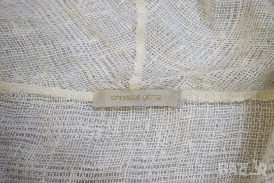 Annette Gortz дамска жилетка бяла, снимка 5 - Корсети, бюстиета, топове - 33333211
