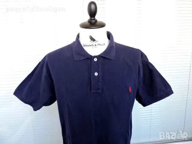 Polo By Ralph Lauren - мъжка поло тениска  размер L , снимка 2 - Тениски - 50152659