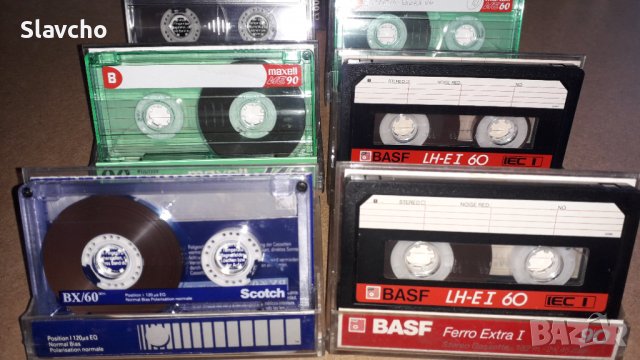 Аудио касети  - Maxell/BASF/ Scotch/ 10-броя