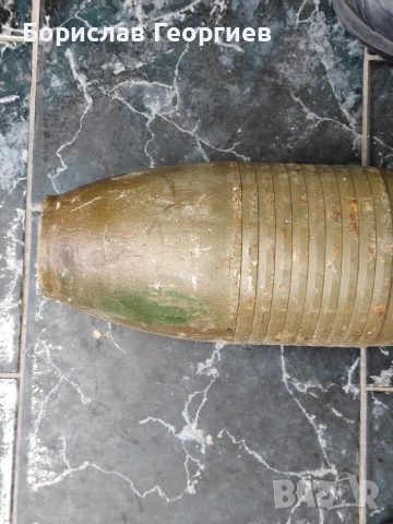 Обезопасен снаряд 35 кг, снимка 8 - Антикварни и старинни предмети - 53016128