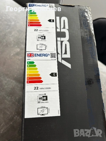 Геймърски монитор ASUS TUF Gaming VG279QM - 27” IPS, 280Hz, Full HD, снимка 6 - Монитори - 53190969