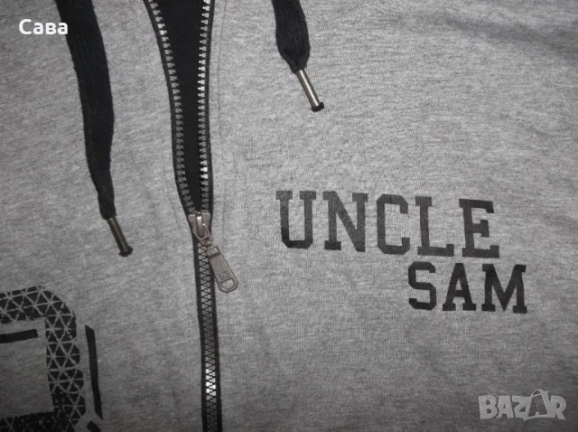 Суичър UNCLE SAM  мъжки,ХЛ, снимка 3 - Суичъри - 48591983