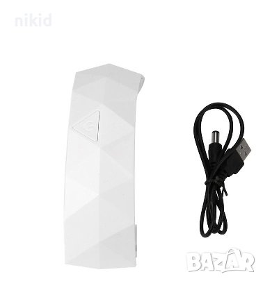 компактна 9W LED Лед ув лампа печка за нокти лак за маникюр с таймер, снимка 3 - Продукти за маникюр - 37933616