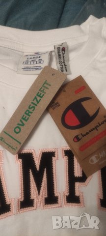 Нова тениска Champion Womens Rochester T-Shirt, оригинал, снимка 7 - Тениски - 43764920