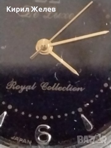 DE LUX ROYAL COLLECTION JAPAN Страхотен МЪЖКИ ЧАСОВНИК НЕСТАНДАРТЕН Унисек модел 33198, снимка 13 - Мъжки - 38701304