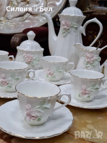 Величествен български порцелан Бонония Видин , снимка 1