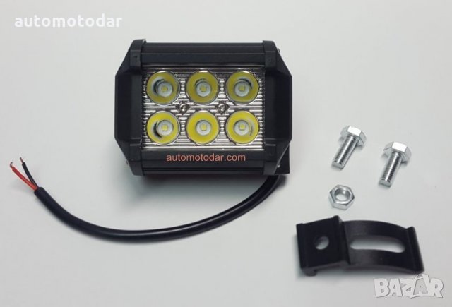 OFF ROAD ЛЕД халогени - LED BAR- 6 диода , снимка 1 - Аксесоари и консумативи - 35455685