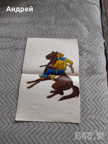 Стар стикер Каубой