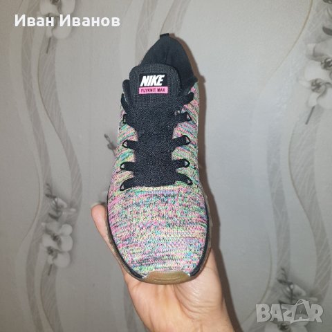 Nike Flyknit Air Max “Multi-Color” оригинални маратонки  номер 35,5-36, снимка 8 - Маратонки - 44053141