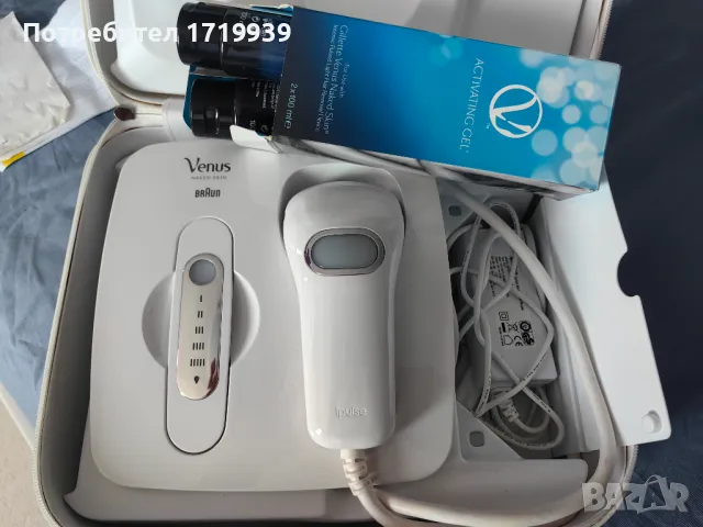 Фотоепилатор BRAUN VENUS NAKED SKIN, снимка 5 - Епилатори - 48122384