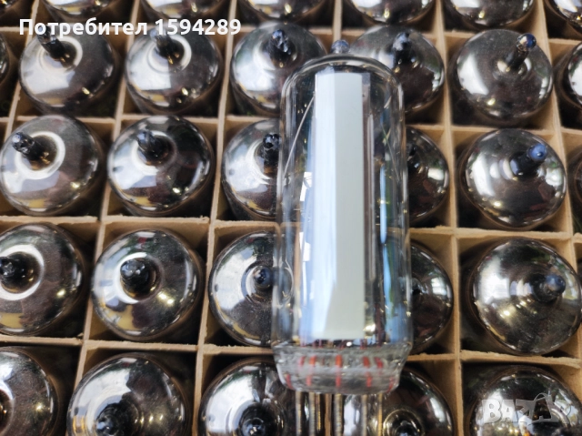 Нови радио лампи Tungsram EM80 и RFT EM84 , снимка 2 - Аудиосистеми - 51270377