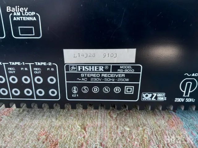 FISHER RS-9010 PREFERENCE, снимка 12 - Ресийвъри, усилватели, смесителни пултове - 49102976
