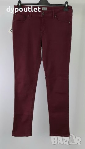 Jack & Jones - Панталон, Slim Fit, размер  W33, цвят Burgunndy.                                     , снимка 2 - Дънки - 39660054