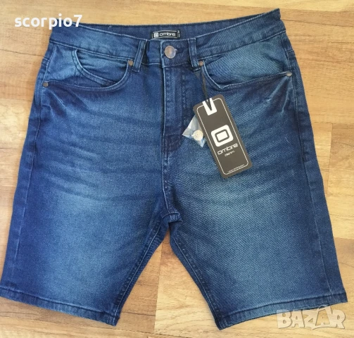 Нови мъжки къси дънки OMBRE M/32