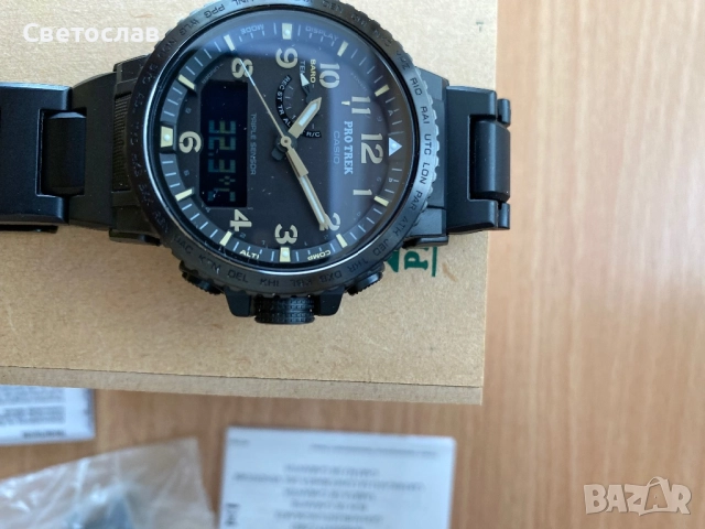 Часовник Casio Pro Trek PRW-50FC-1ER Solar, снимка 8 - Мъжки - 51623343