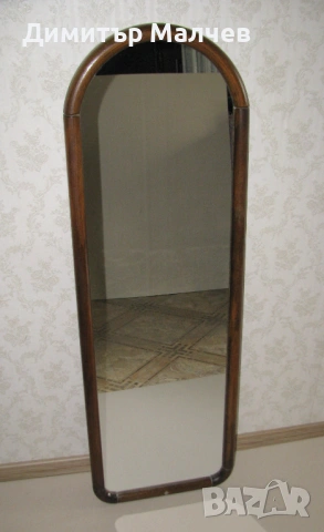 Огледало в дървена рамка 36 / 109 см, отлично, снимка 2 - Огледала - 53451101
