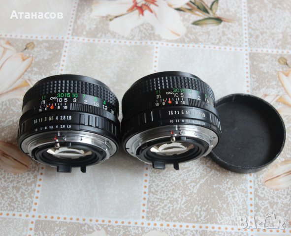 X-Fujinon 50mm f1.9 за Fujica FX X-bayonet, снимка 4 - Обективи и филтри - 40743735